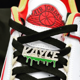 Custom Name Plate with Glow in the Dark Drip