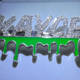 Custom Name Plate with Glow in the Dark Drip